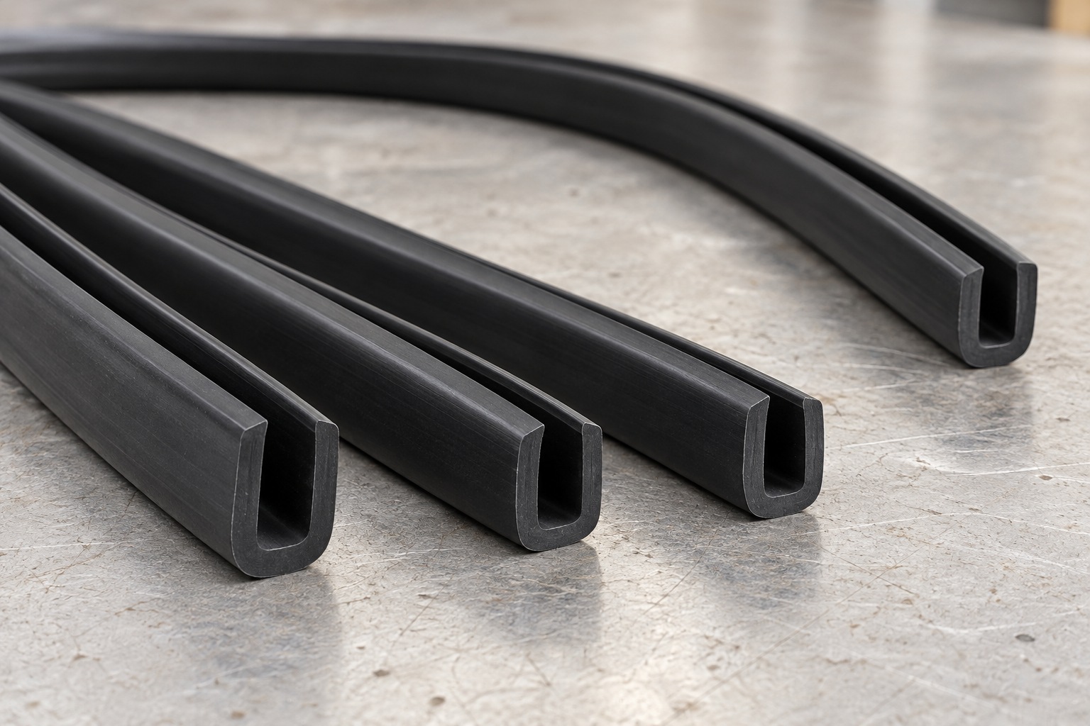 Perfis de Silicone para Proteção de Bordas