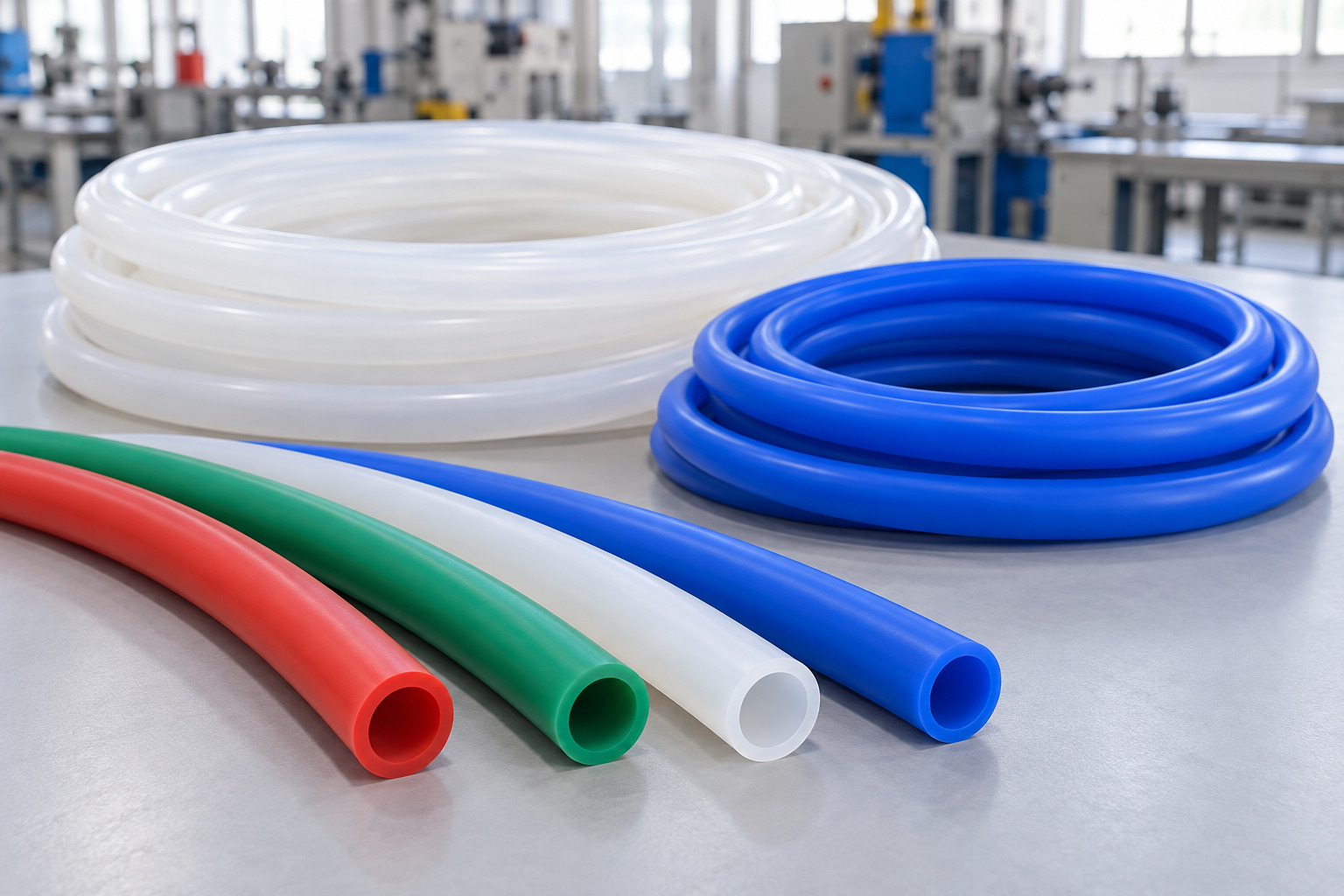 Tubos de Silicone para Máquinas Industriais